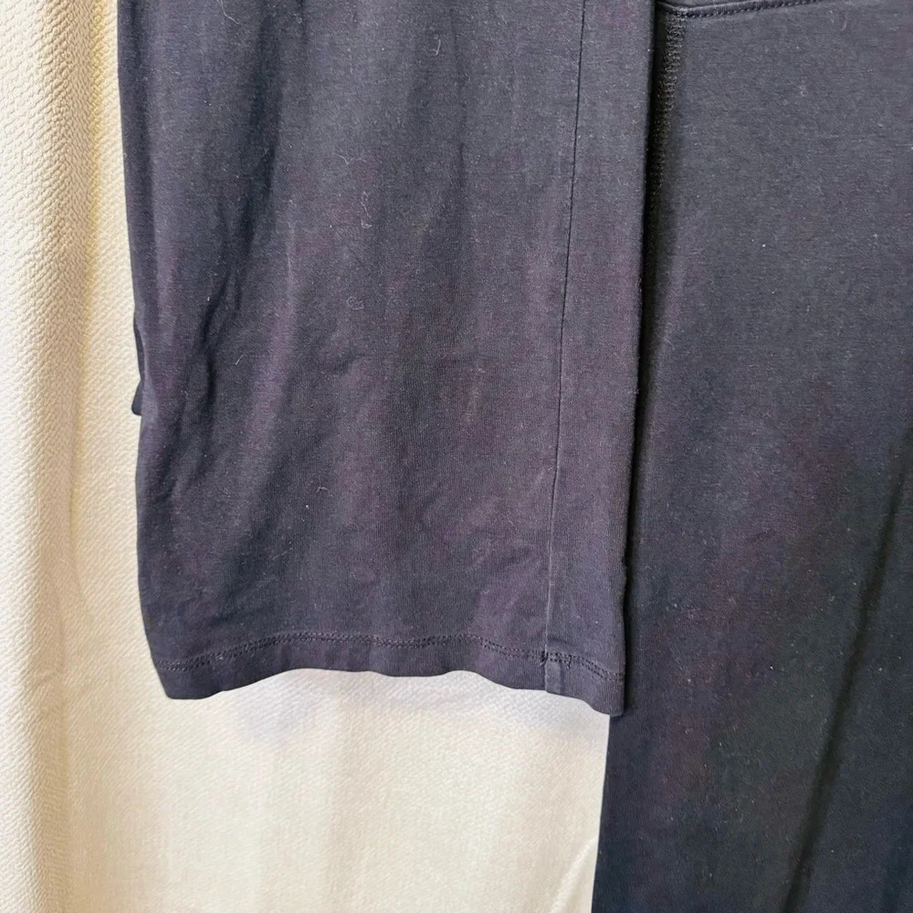 Denim & Co. Active Black Pants Large